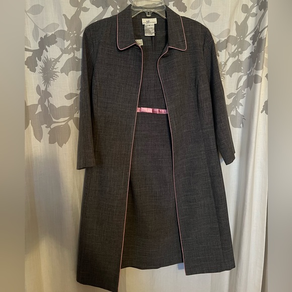 Suit Dress with Matching Jacket - Picture 1 of 4